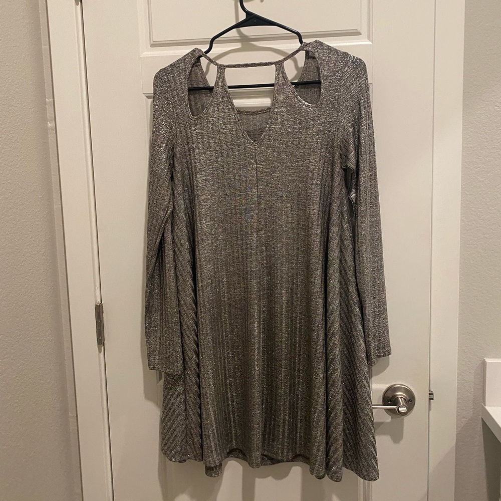 Cut out mini dress
